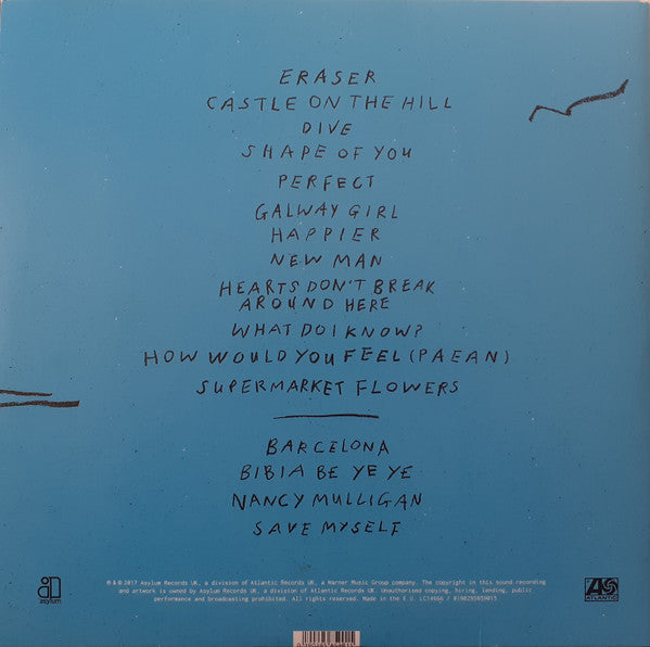 Master Release: Unknown Release by Ed Sheeran