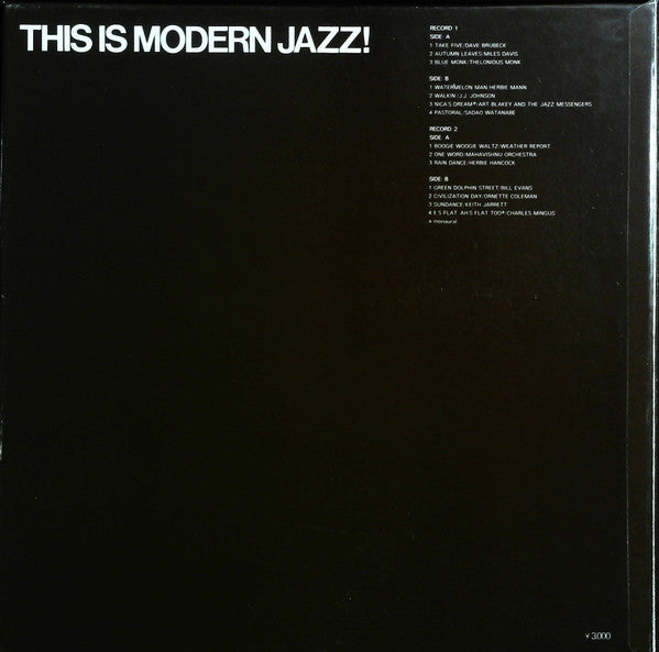 This Is Modern Jazz!
