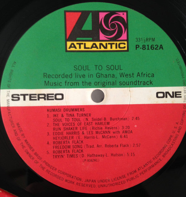 Soul To Soul (Music From The Original Soundtrack - Recorded Live In Ghana, West Africa)