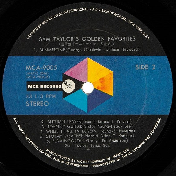 Sam "The Man" Taylor’s Golden Favorites