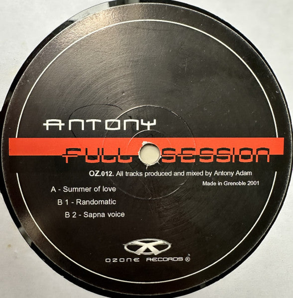 Release: Full Session-Vinyl-France-2001-OZ012-94538