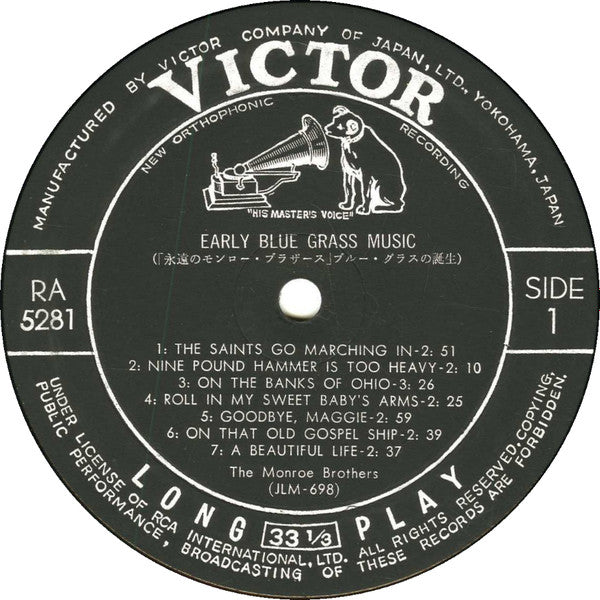 Early Blue Grass Music