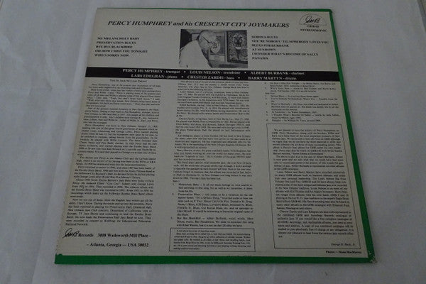 Master Release: Percy Humphrey And His Crescent City Joymakers by Percy Humphrey And His Crescent City Joymakers