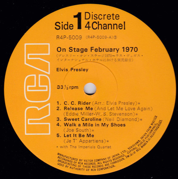 On Stage February 1970