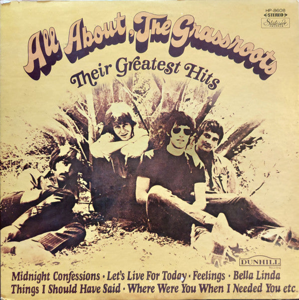 Release: Golden Grass: Their Greatest Hits-Vinyl-Japan-None-HP-8608-27948699