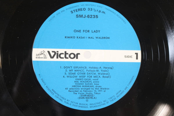 Release: One For Lady = ワン・フォー・レディ-Vinyl-Japan-1978-SMJ-6235-27977358