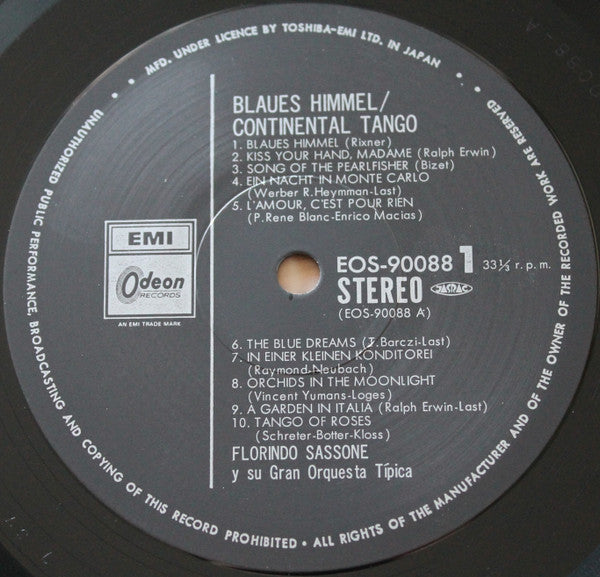 Blaues Himmel - Continental Tango Best 20