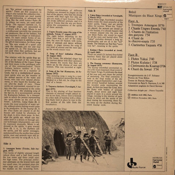 Master Release: Brésil: Musiques Du Haut Xingu by Various