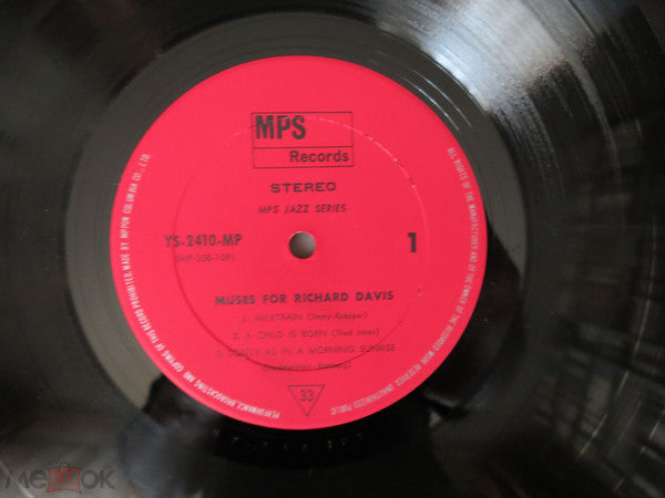 Release: Muses For Richard Davis-Vinyl-Japan-1971-YS-2410-MP, YS-2410-MP-20039323