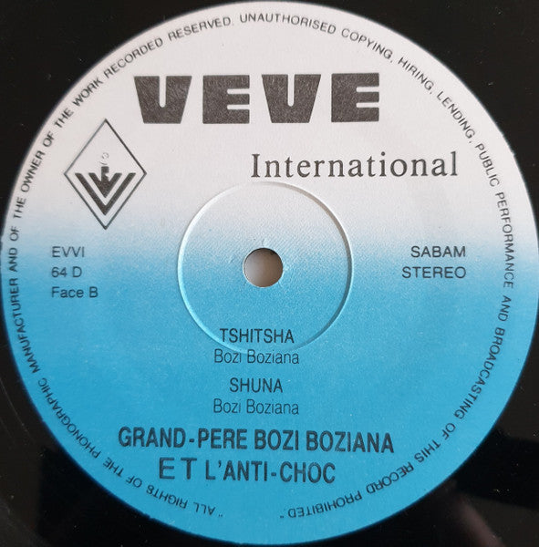 Anti-Choc Du Grand-Père Bozi Boziana