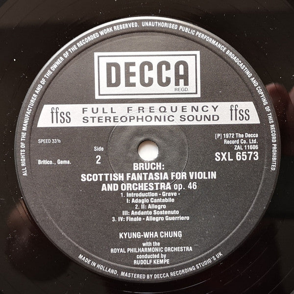 Violin Concerto / Scottish Fantasia