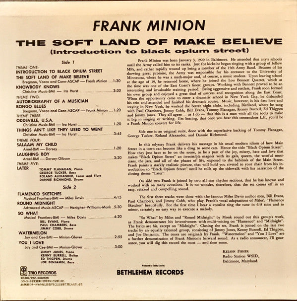 The Soft Land Of Make Believe (Introduction To Black Opium Street)