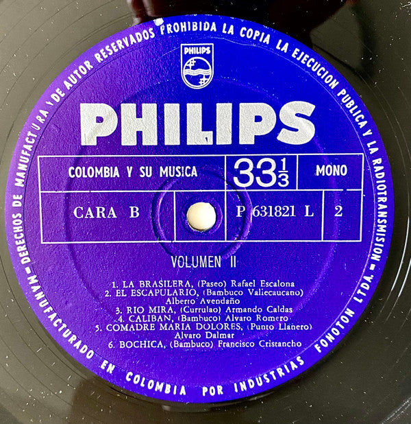 Colombia Y Su Música Volumen II