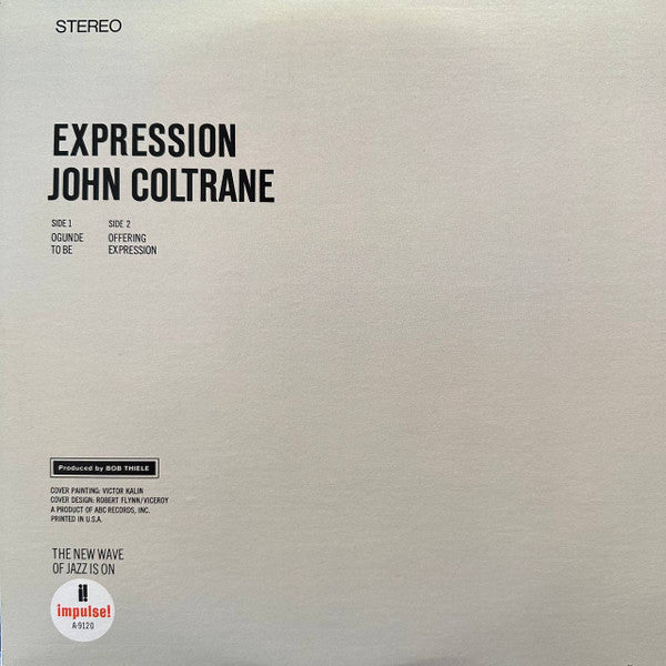 Release: Expression-Vinyl-US-1974-AS-9120, MCA 29023, AS-9120, A-9120-27352962