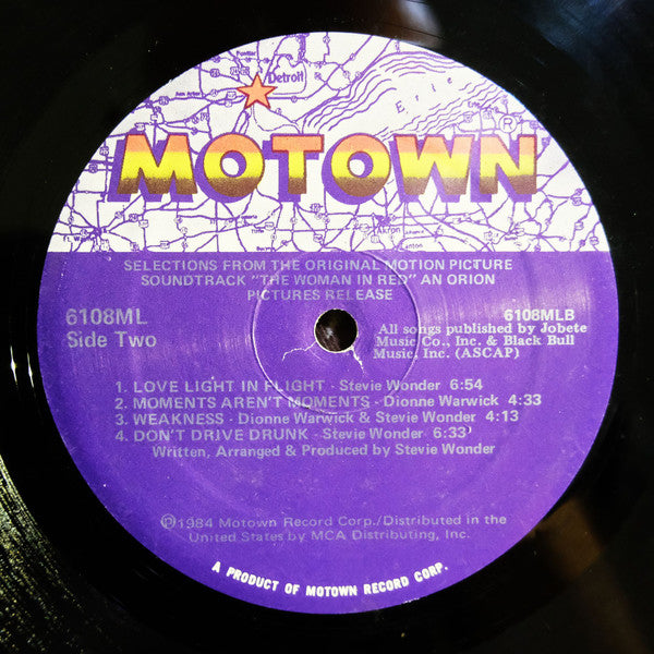 Selections From The Original Motion Picture Soundtrack "The Woman In Red"