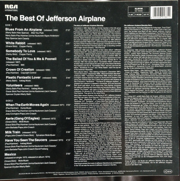 Master Release: The Best Of Jefferson Airplane by Jefferson Airplane