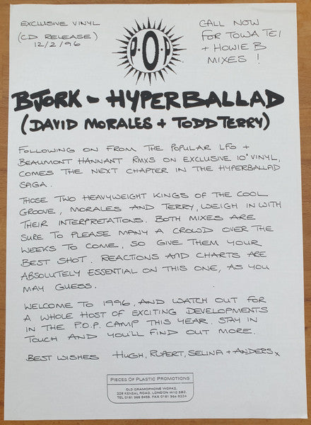 Hyperballad (Morales / T. Terry Mixes)