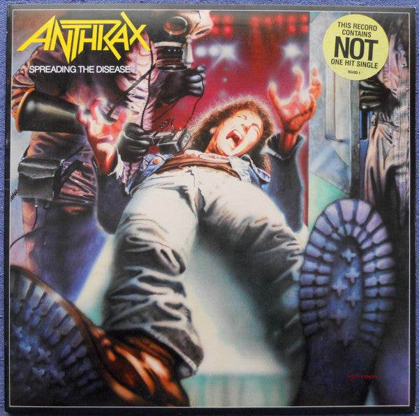 Release: Spreading The Disease-Vinyl-US-1985-90480-1, 7 90480-1-13477087