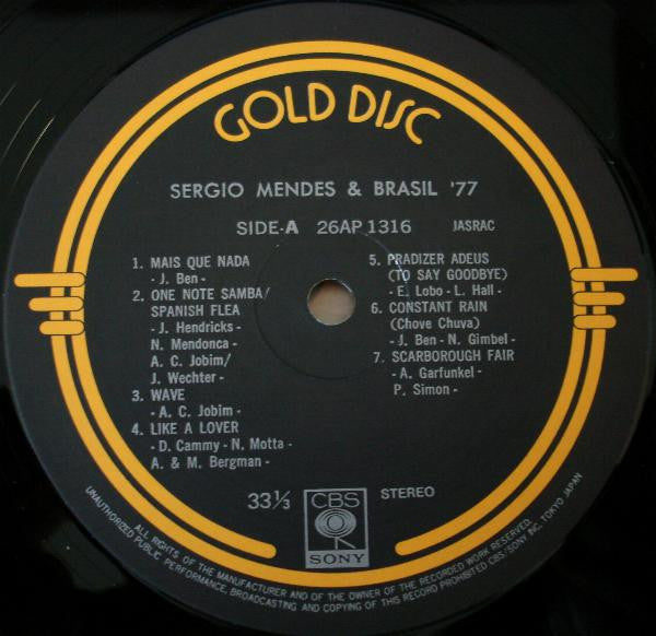 Carnival-Live In Japan / Gold Disc