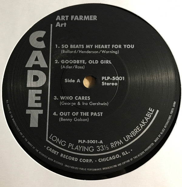 Release: Art-Vinyl-Japan-1986-PLP-5001, LP 678, PLP-5001-21838582