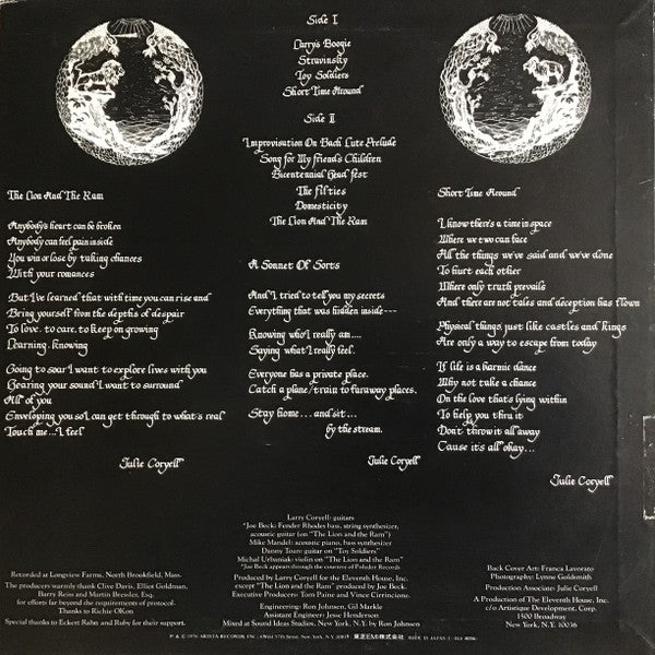 Release: The Lion And The Ram-Vinyl-Japan-1976-IES-80786-16091465