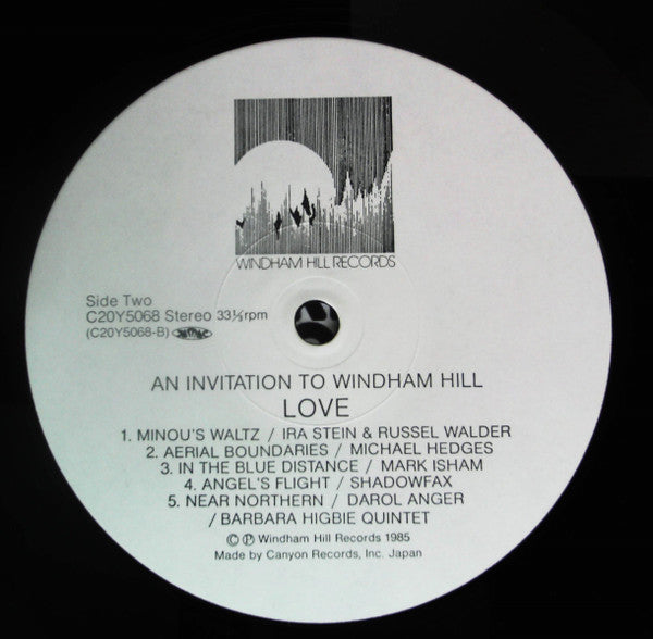 Love - An Invitation To Windham Hill, vol. 2