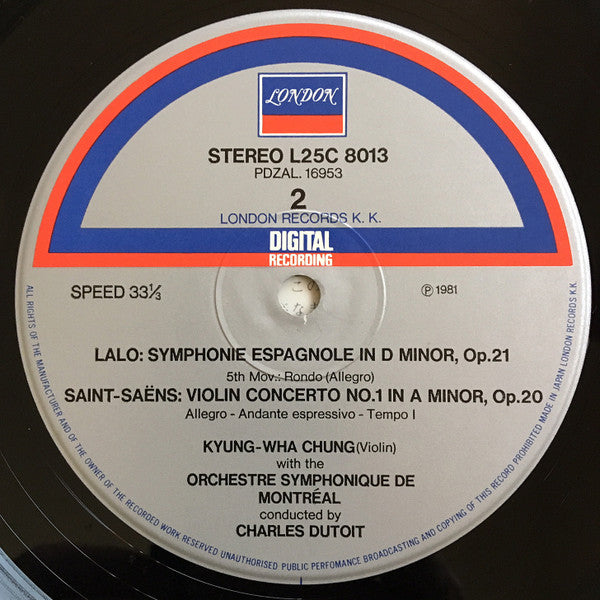 Lalo: Symphonie Espagnole • Saint Saëns: Violin Concerto No.1