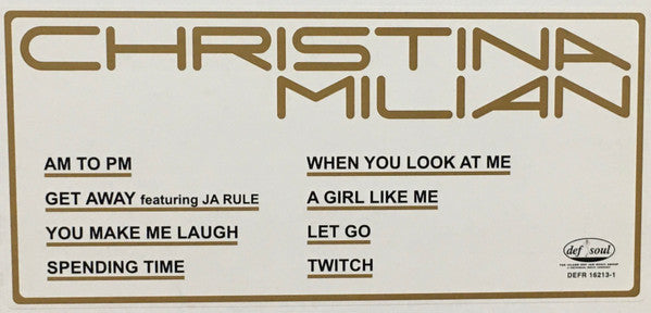 Master Release: Christina Milian by Christina Milian