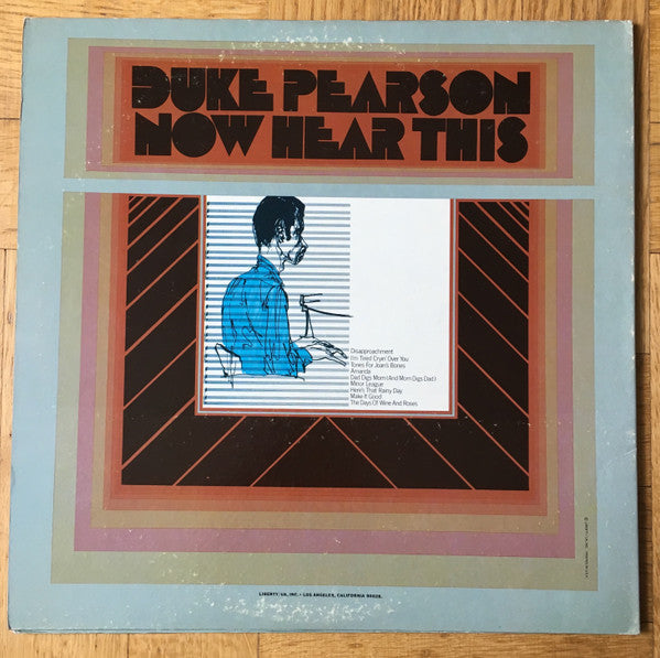 Master Release: Now Hear This by Duke Pearson