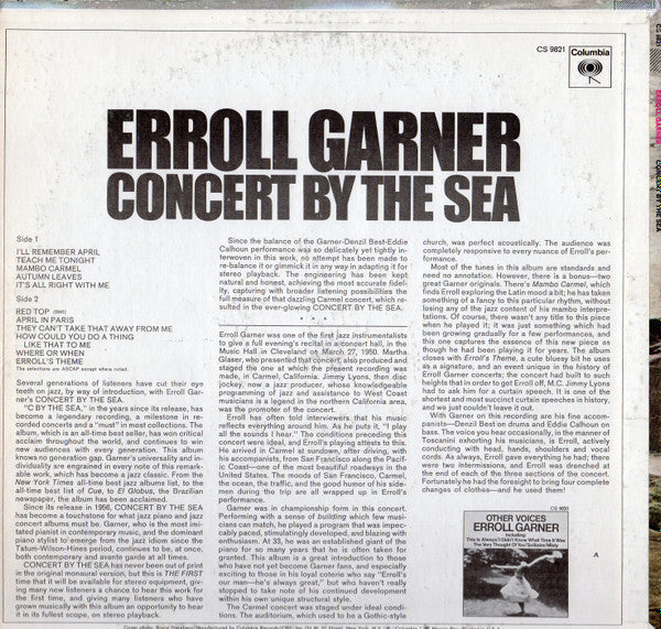Release: Concert By The Sea-Vinyl-US-None-CS 9821-17218636
