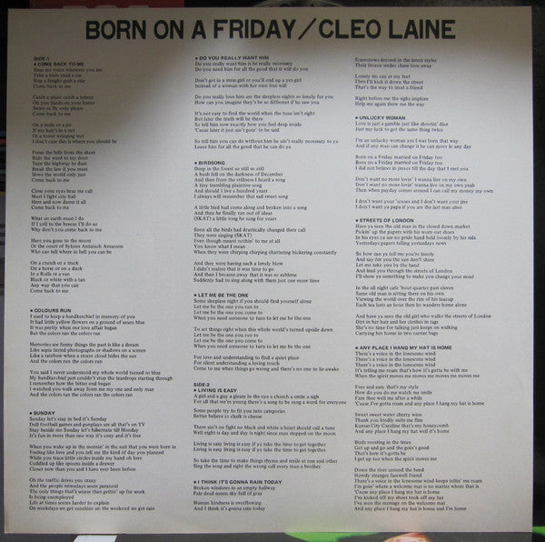 Born On A Friday