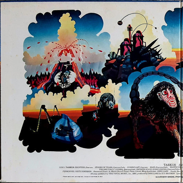 Release: Tarkus-Vinyl-Japan-None-P-10126A-24966466