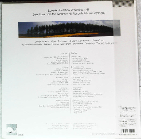 Release: An Invitation To Windham Hill Vol.2-Vinyl-Japan-1987-C20Y5068-15322447