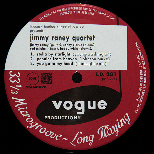 Jimmy Raney Quartet Visits Paris