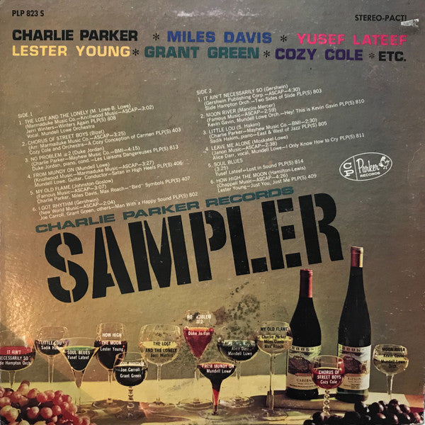 Charlie Parker Record Sampler '66