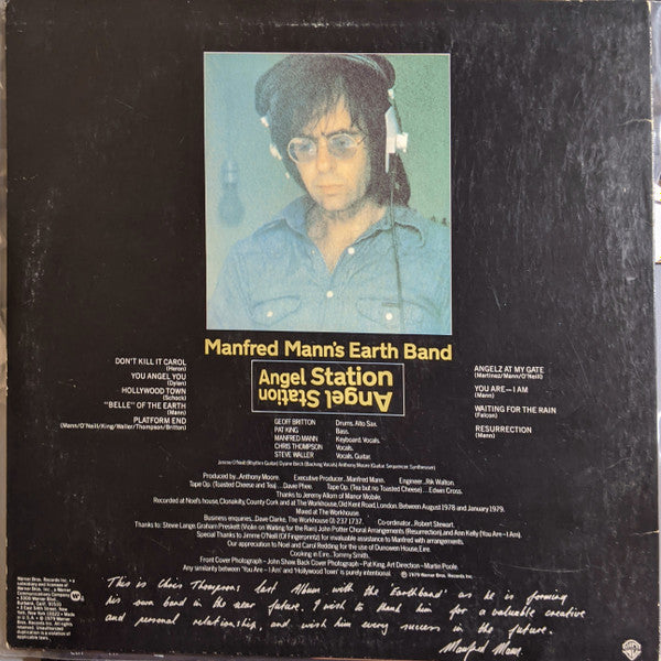 Master Release: Angel Station by Manfred Mann's Earth Band
