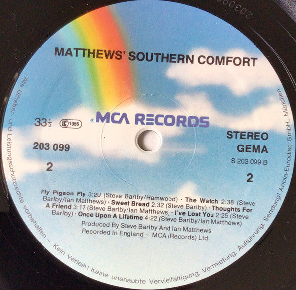 Matthews' Southern Comfort