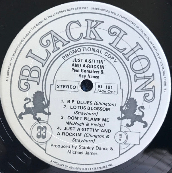 Just A-Sittin' And A-Rockin'