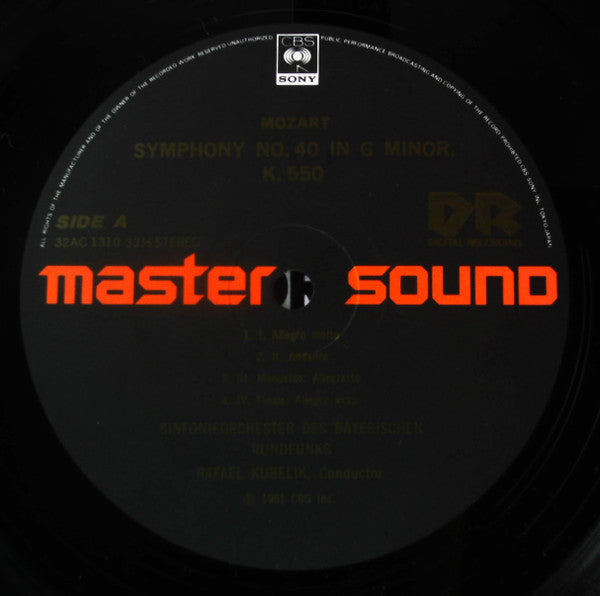 Symphony No.40 In G Minor, K.550 / Symphony No.41 In C Major, K.551 "Jupiter"