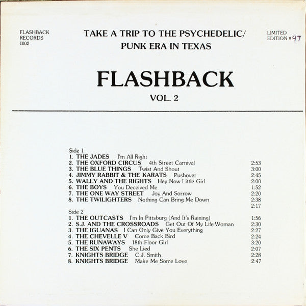 Master Release: Flashback Volume 2 by Various