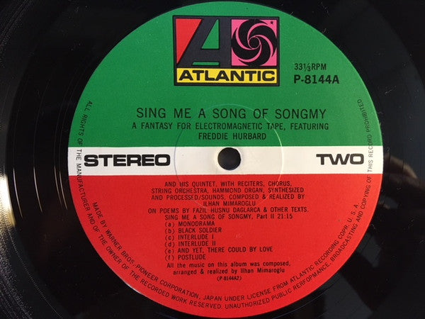 Master Release: Sing Me A Song Of Songmy (A Fantasy For Electromagnetic Tape) by Freddie Hubbard