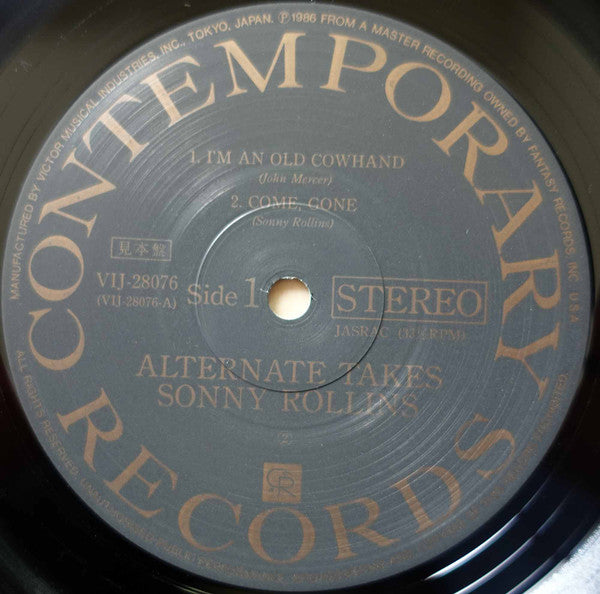 Contemporary Alternate Takes