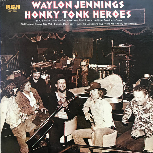 Master Release: Honky Tonk Heroes by Waylon Jennings