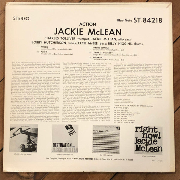 Release: Action-Vinyl-US-1967-BST 84218-24214814