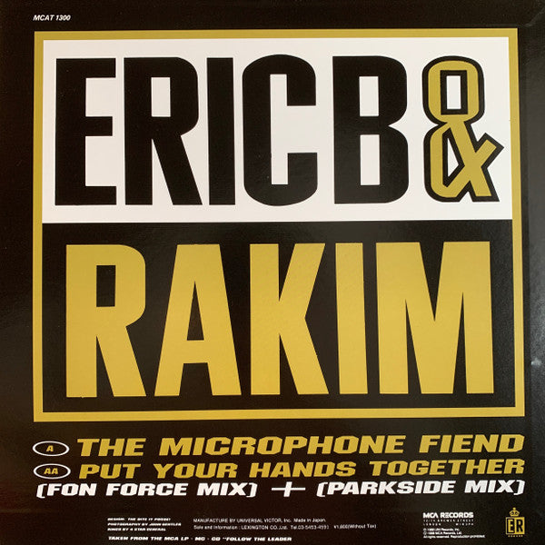 Master Release: Microphone Fiend by Eric B. & Rakim