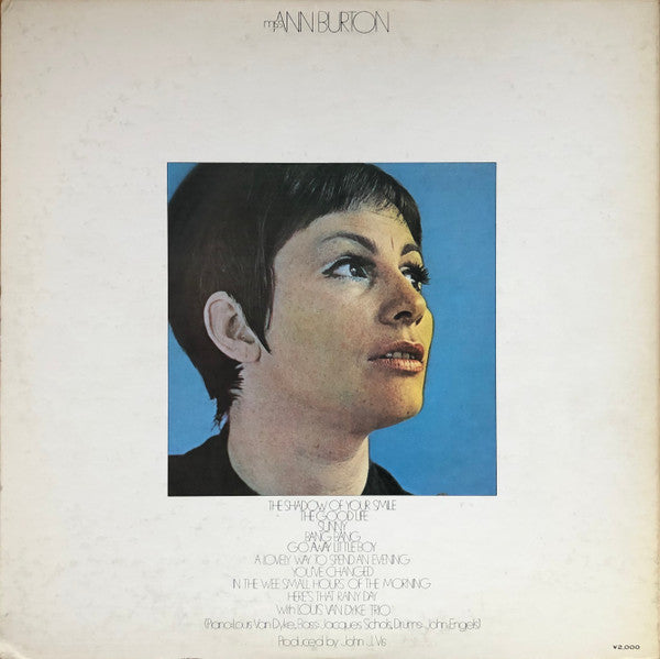 Miss Ann Burton