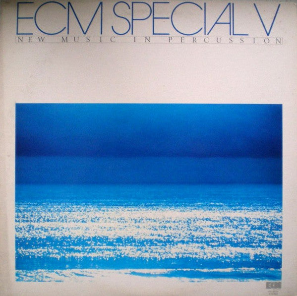 Release: ECM Special V (New Music In Percussion)-Vinyl-Japan-None-PA-9604-16542087