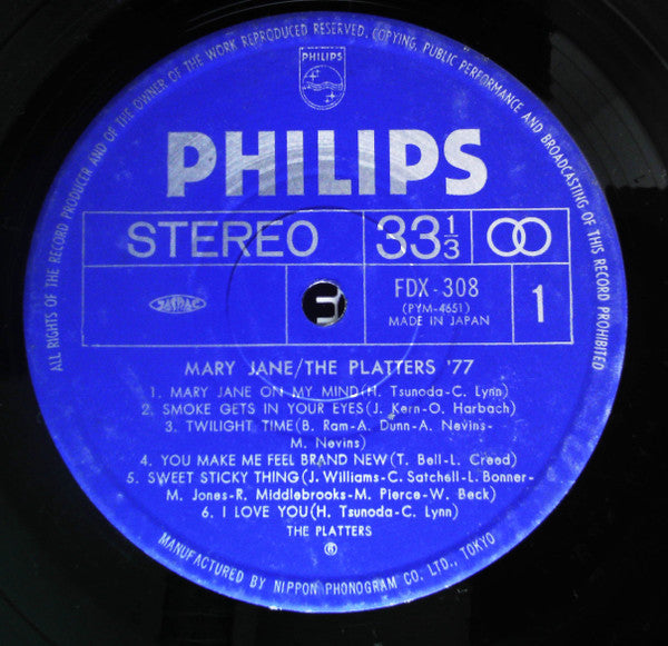 Mary Jane / The Platters '77