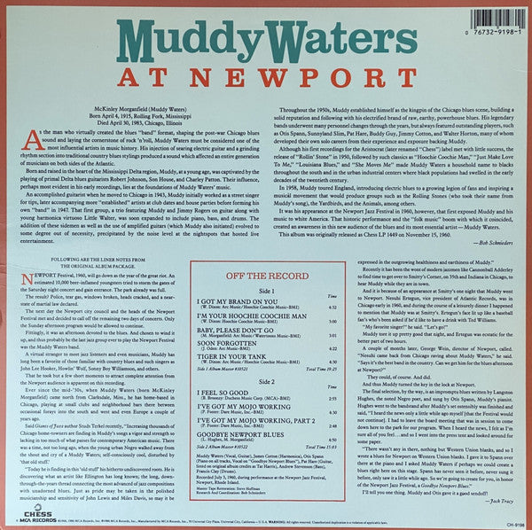 Muddy Waters At Newport 1960