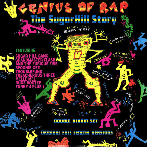 Release: Genius Of Rap - The Sugarhill Story -Vinyl-UK-1987-BLATLP 1-87224
